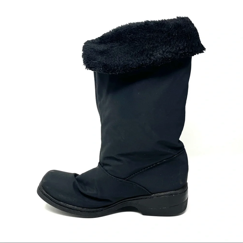🌺 Totes Convertible Cynthia Nylon Weather Boots 7